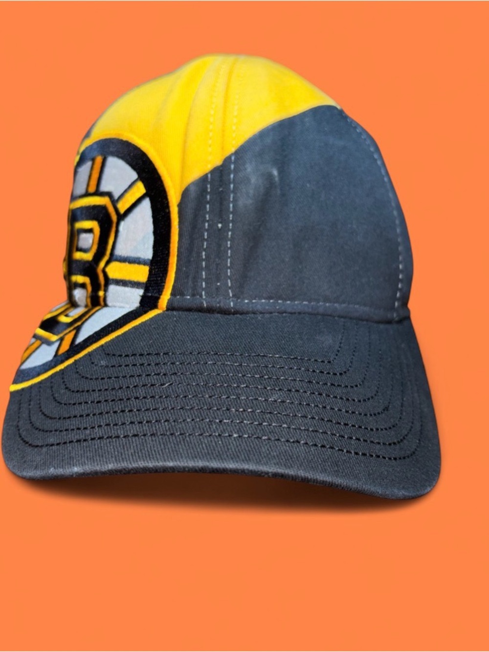 Boston Bruins Rare Adjustable Baseball Cap NHL